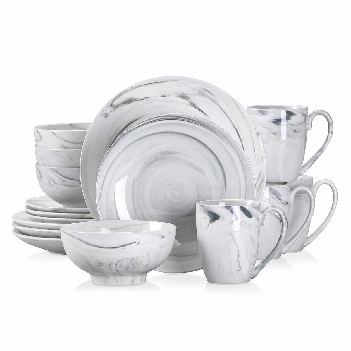 Clay 16 Piece Dinnerware Set