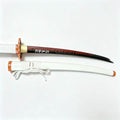 Fantasy Samurai Sword Katana 41in Metal Dull Edge Decorative Cosplay White