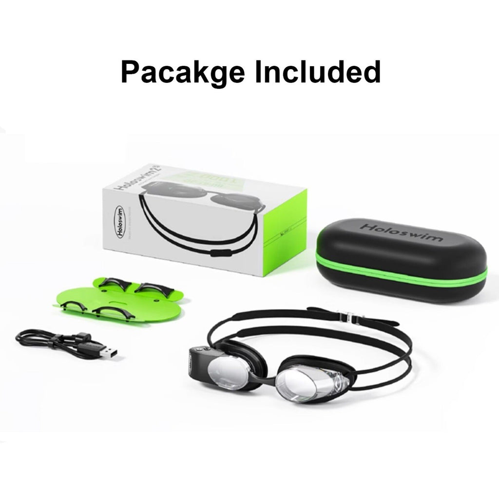 2S AR Smart Swimming Goggles - Anti-fog, Swimming Goggles, Fitness Tracker