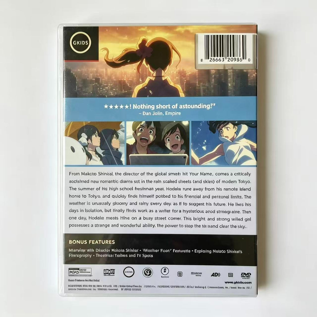 Weathering With You DVD 2019 Anime Makoto Shinkai English Subtitles Rotten Tomat