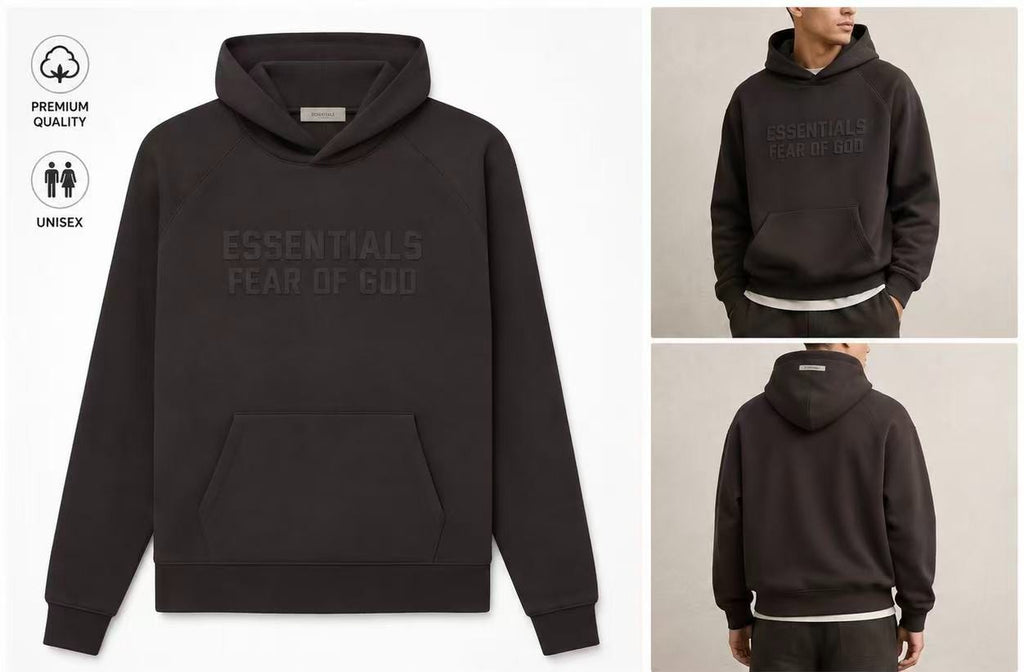 Men’s Pullover Hoodie Long Sleeve Fleece Sweatshirt Kangaroo Pocket Casual Top