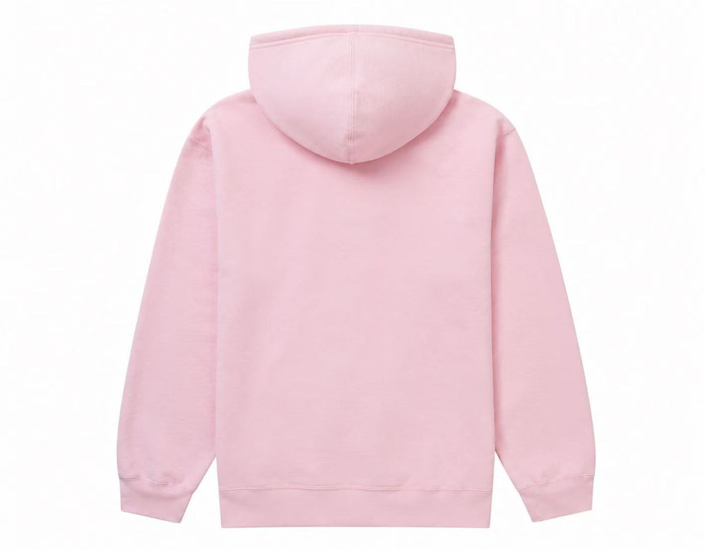 Pink Oversized Hoodie Sweatshirt, Casual Pullover Long Sleeve Top, Streetwear XL