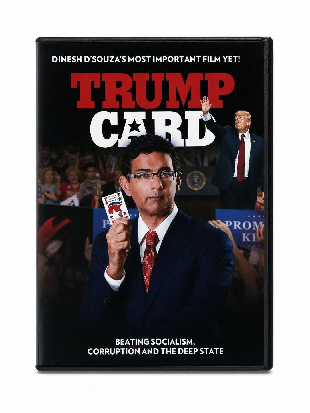 Trump Card DVD 2020 Dinesh D'Souza Political Documentary