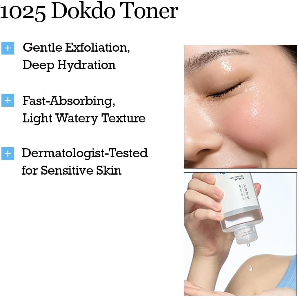 ROUND LAB 1025 Dokdo Toner 100ml / 3.38 fl oz Korean Skin Care