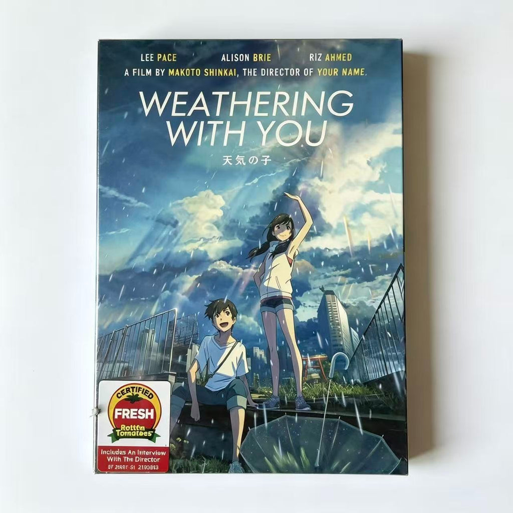 Weathering With You DVD 2019 Anime Makoto Shinkai English Subtitles Rotten Tomat