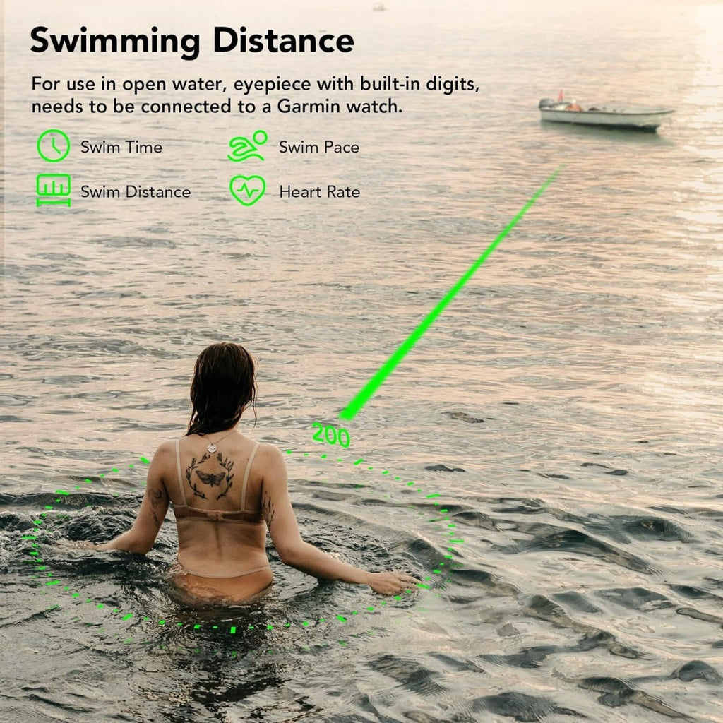 2S AR Smart Swimming Goggles - Anti-fog, Swimming Goggles, Fitness Tracker