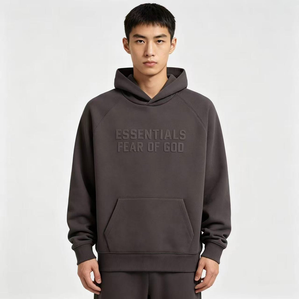 Men’s Pullover Hoodie Long Sleeve Fleece Sweatshirt Kangaroo Pocket Casual Top