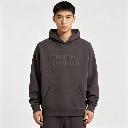 Men’s Pullover Hoodie Long Sleeve Fleece Sweatshirt Kangaroo Pocket Casual Top
