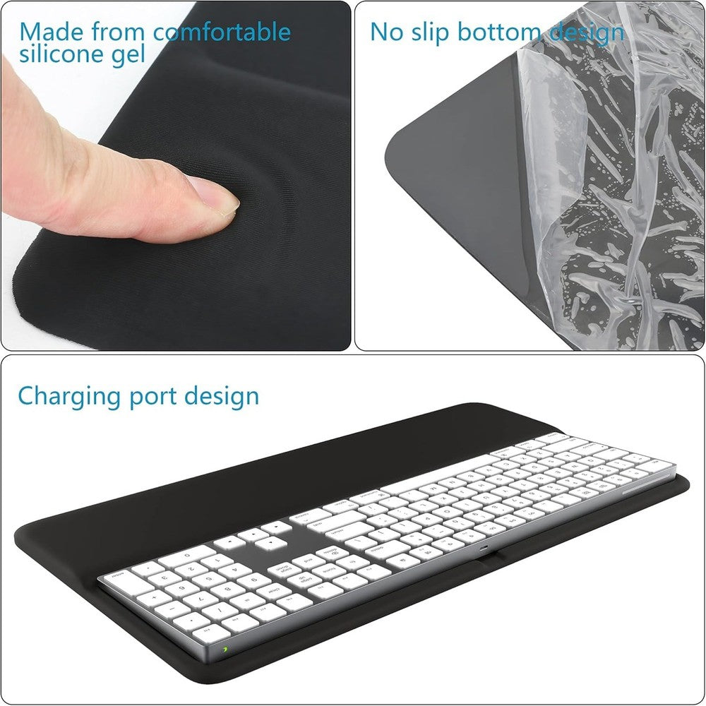 Keyboard Wrist Rest for Magic Keyboard 2 with Numeric Keypad(MQ052LL/A, A1843)