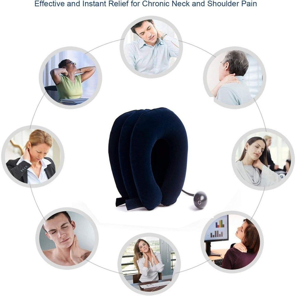 Cervical Neck Traction Device Inflatable Neck Stretcher