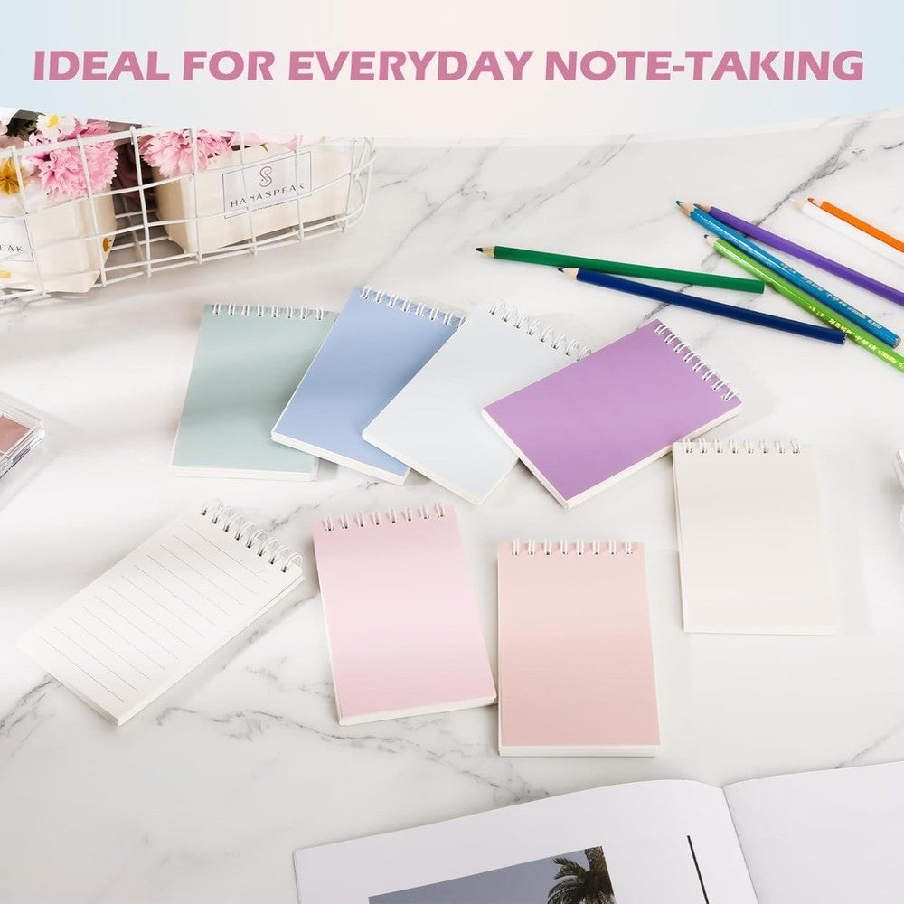 16Pack 3x5 Pocket Spiral Notepads With Lined Pages,at Work/School,Delight Colors