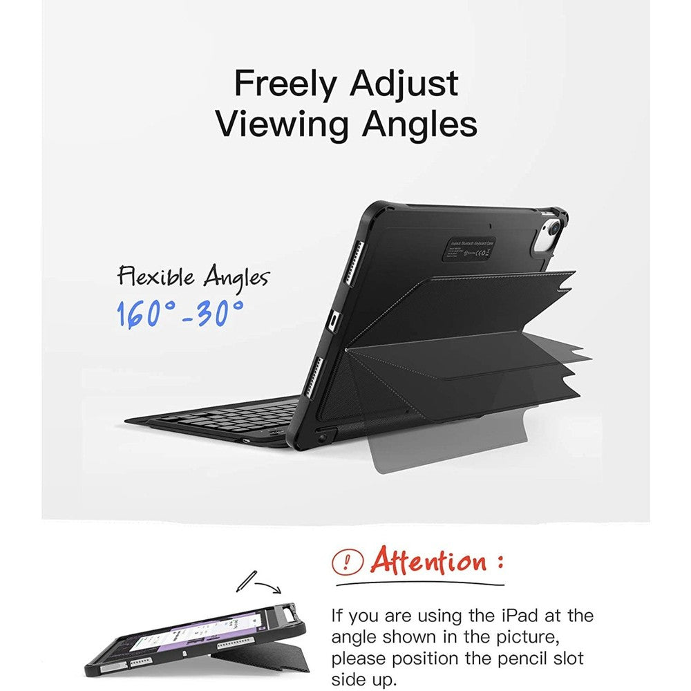 Keyboard Case for iPad Pro 11'' 2018/2020 (1st /2nd Generation) Air 4 10.9''