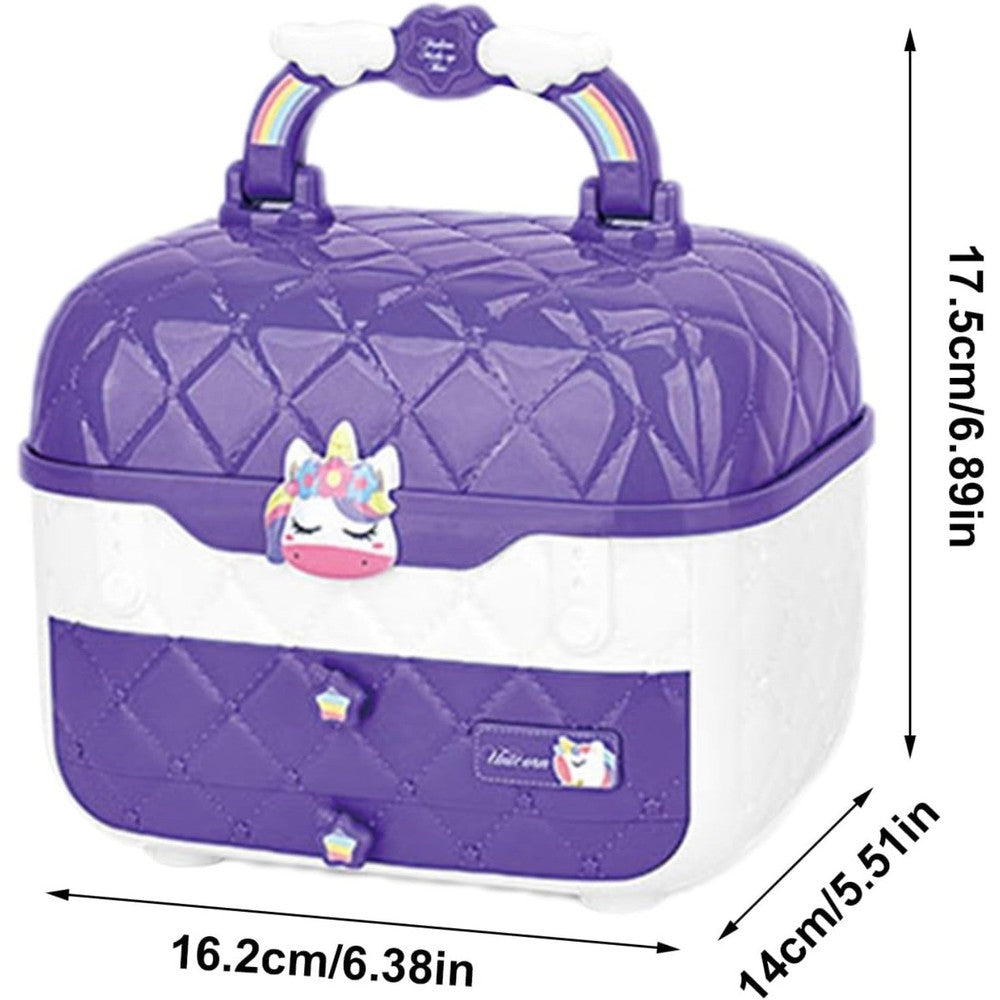 72 Pcs Kids Makeup Kit,Princess Games, Washable Makeup Kit ,Toys For Ages 3 -12