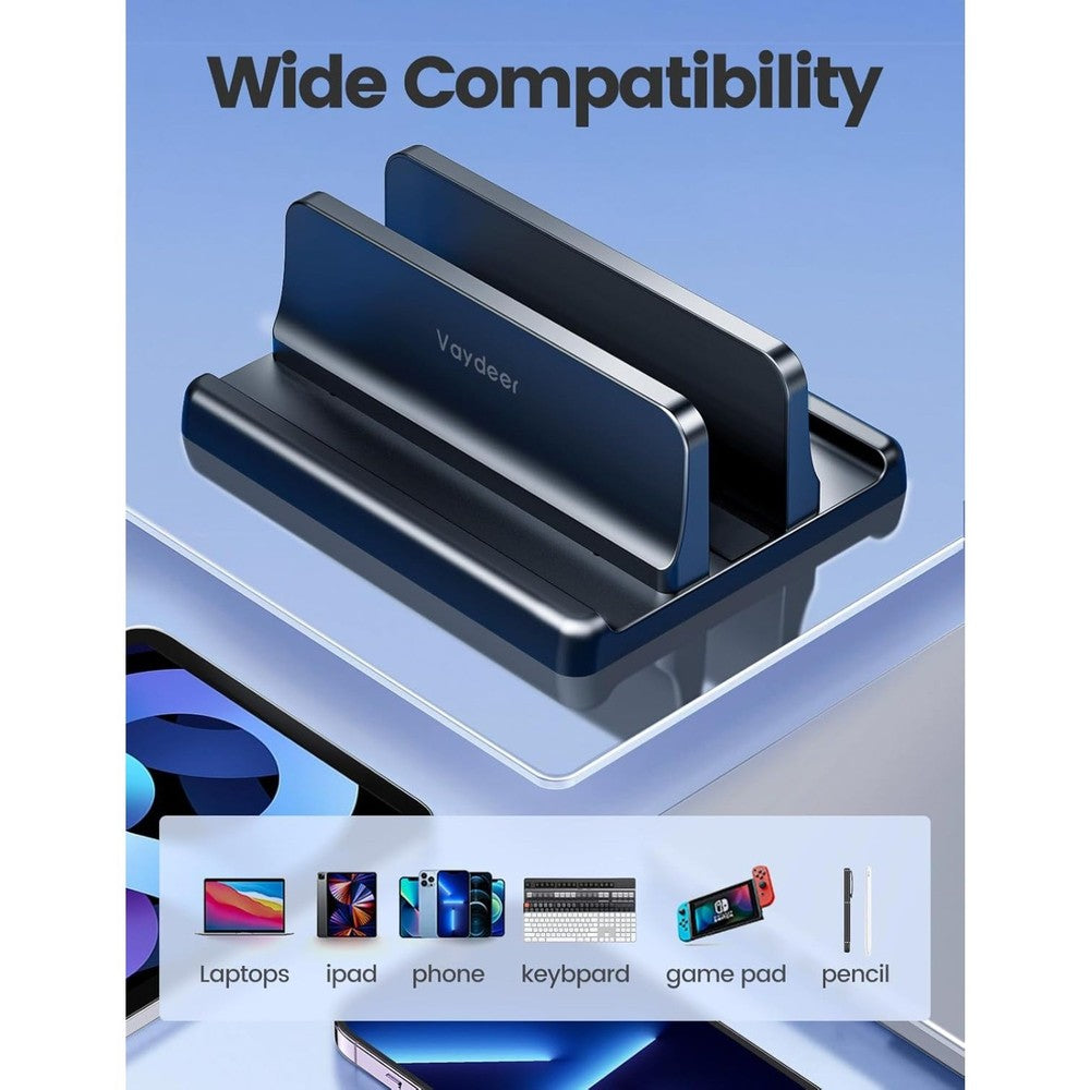 Vertical Laptop Stand Holder Adjustable Desktop for All MacBook Pro Air,Mac