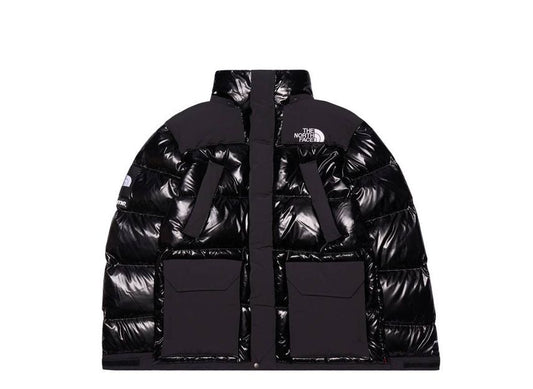 Black Puffer Jacket Men’s Winter Coat  Down Parka Black XL