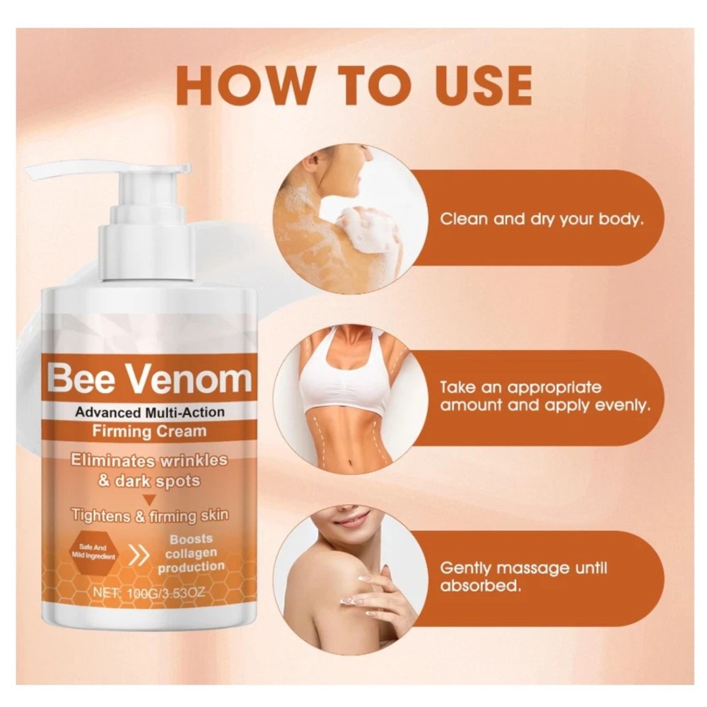 2 Pack Share Bee Venom Advanced Multi-action Firming Cream