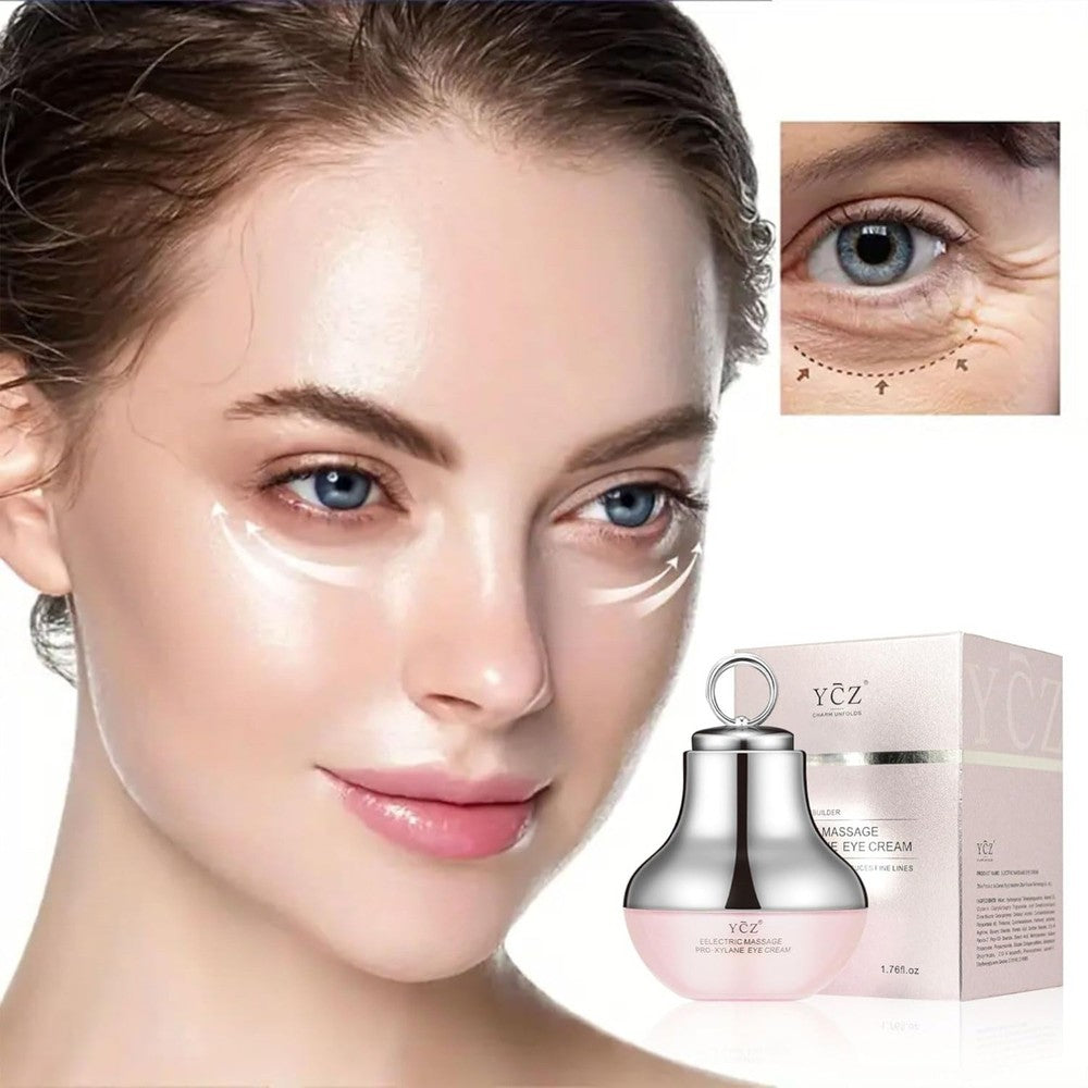 Electric Massage Eye Cream,Firming Eye Moisturizer for Targets Dark Circles