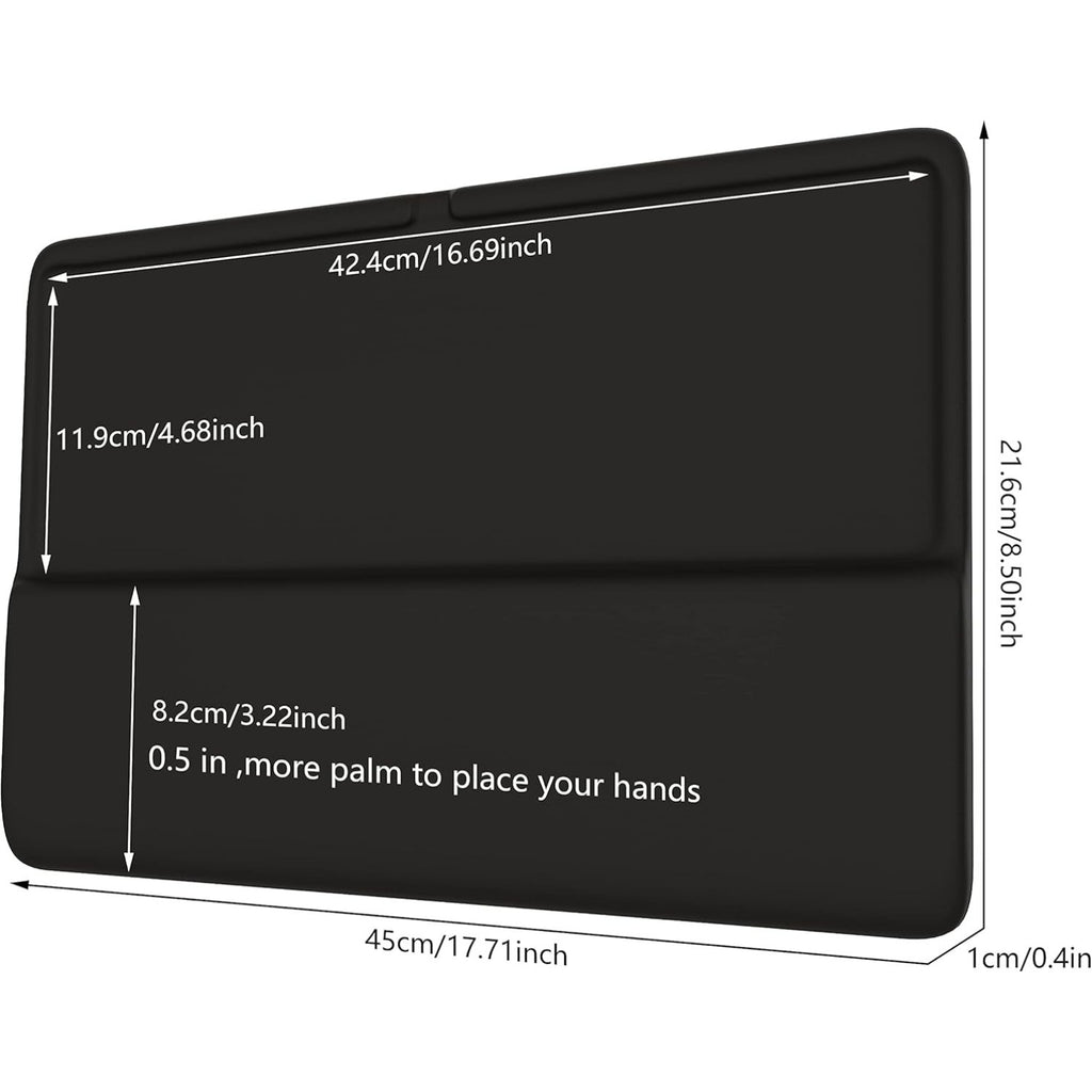 Keyboard Wrist Rest for Magic Keyboard 2 with Numeric Keypad(MQ052LL/A, A1843)
