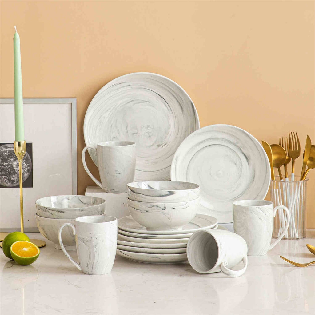 Clay 16 Piece Dinnerware Set