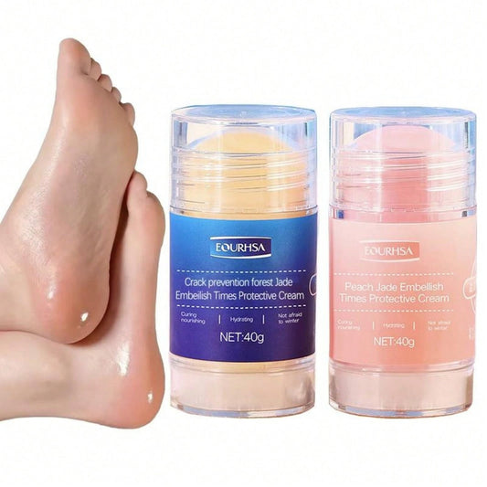 2 Pack Intensive Foot Cream with Shea Butter Moisturizing Smooth Anti Rough Sole