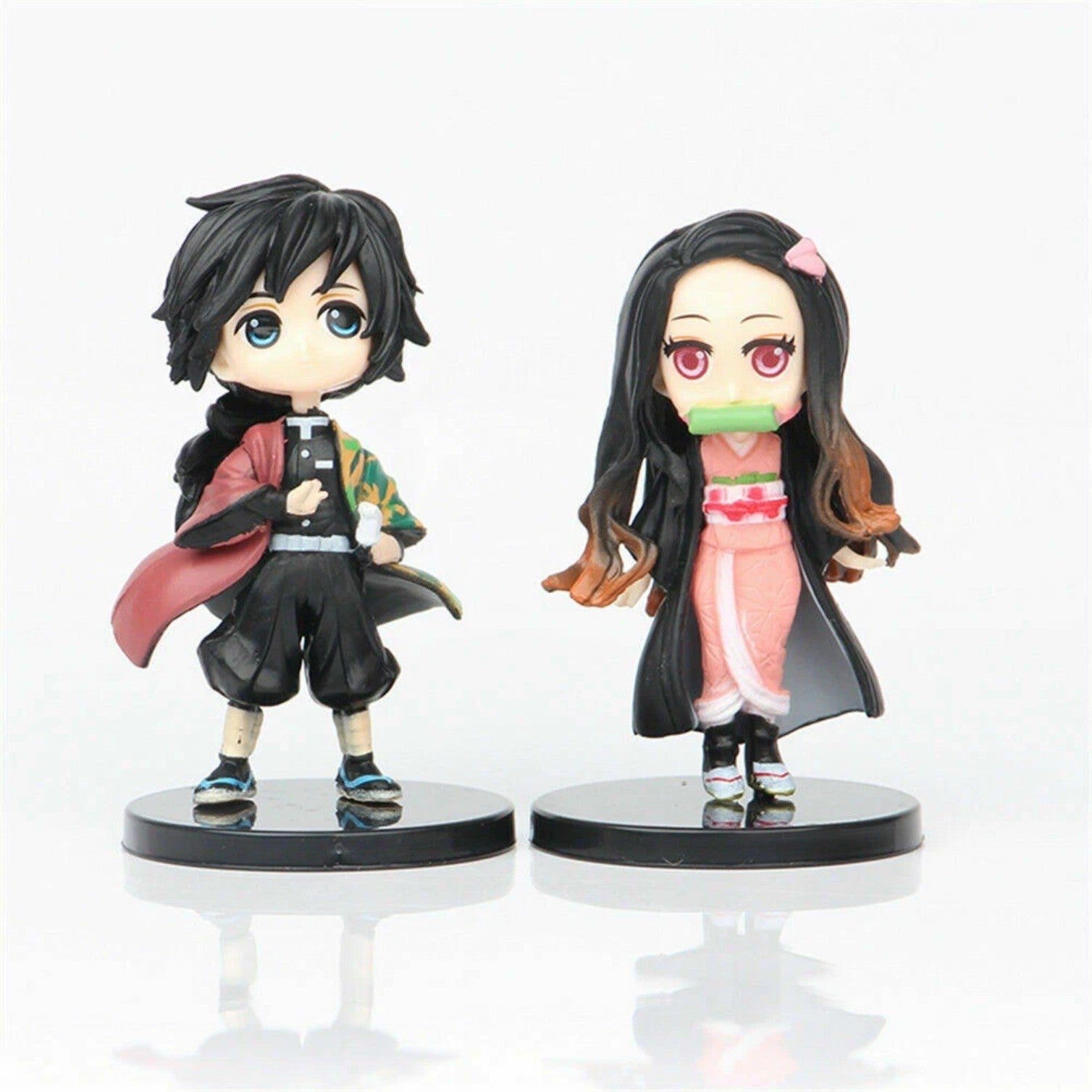 Demon Slayer: Kimetsu no Yaiba Kamado Nezuko 6 PCS Anime Action Figure Kids Toy