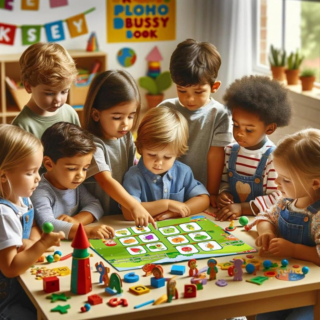 My Preschool Busy Book for 3-8 Years Kids,Preschool Learning Activities Workbook