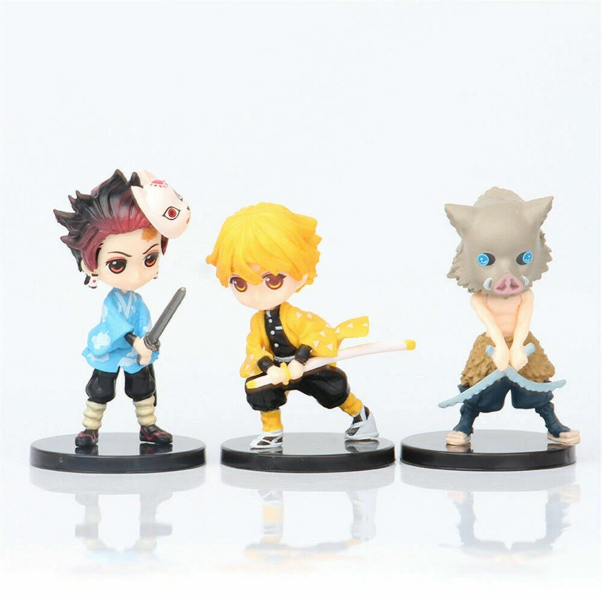 Demon Slayer: Kimetsu no Yaiba Kamado Nezuko 6 PCS Anime Action Figure Kids Toy