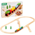 32 Pcs 65th Anniversary Wooden Train Set Compatible Classic