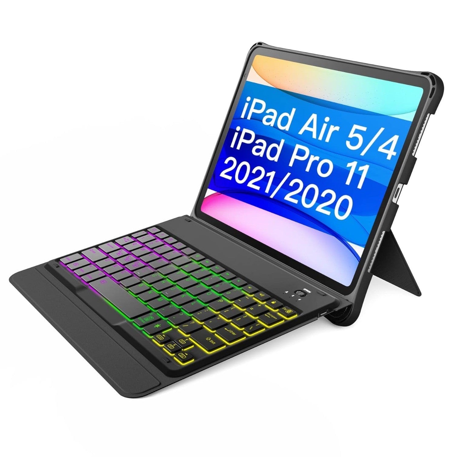 Keyboard Case for iPad Pro 11'' 2018/2020 (1st /2nd Generation) Air 4 10.9''