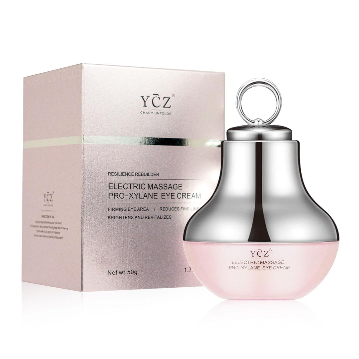 Electric Massage Eye Cream,Firming Eye Moisturizer for Targets Dark Circles