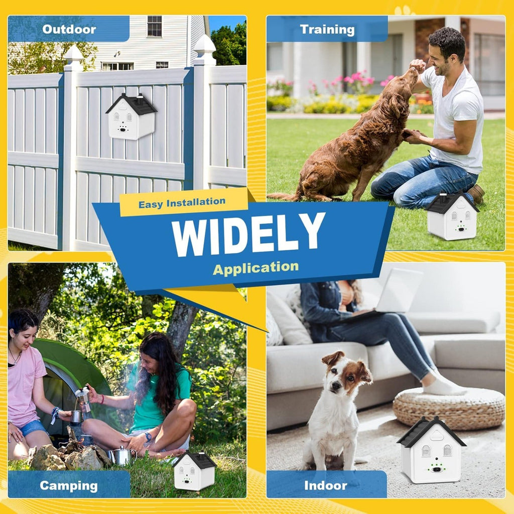 3 Levels 50FT Ultrasonic Dog Barking Control Devices&Dog Behavior Training Tools