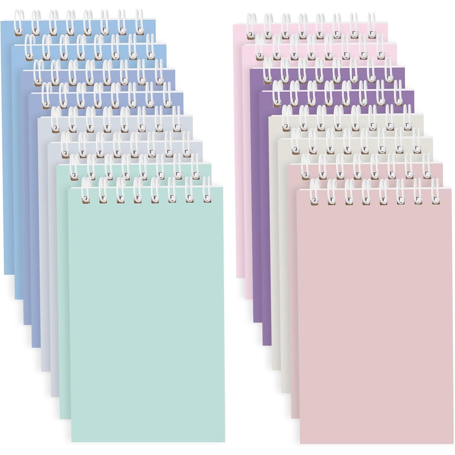 16Pack 3x5 Pocket Spiral Notepads With Lined Pages,at Work/School,Delight Colors