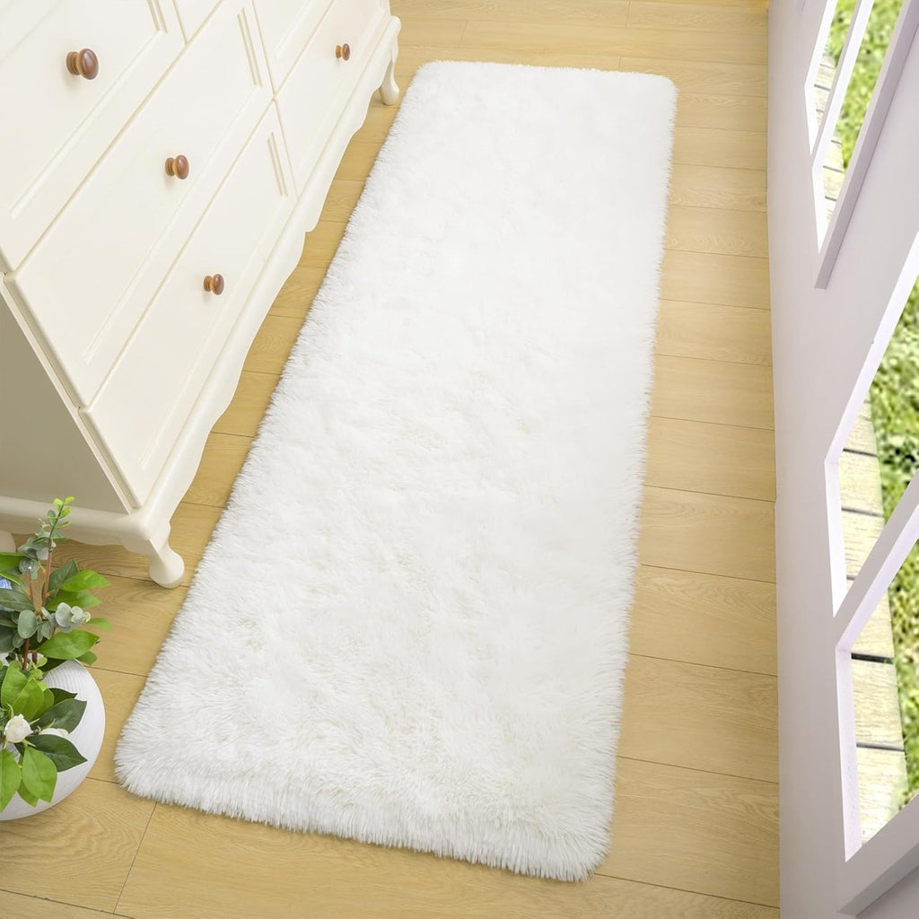 Soft Runner Rugs for Bedroom 2x6, Washable Long Runners for Hallway Entryway