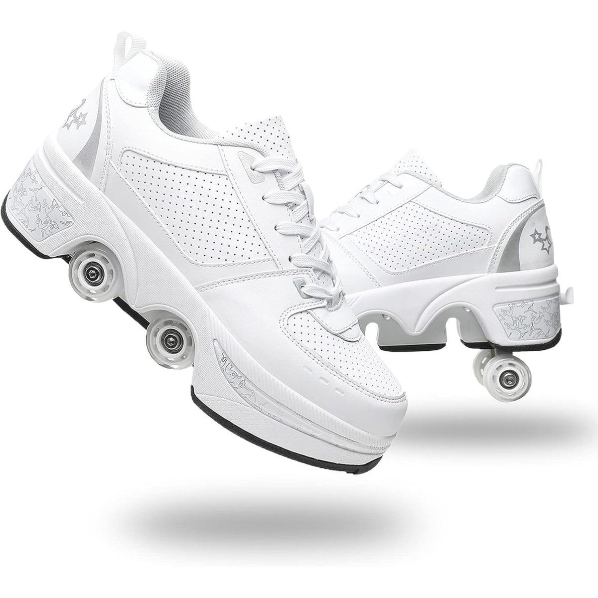 Roller Skate Shoes, Four Rounds Children's Roller Skates Shoes for Girls/Boys