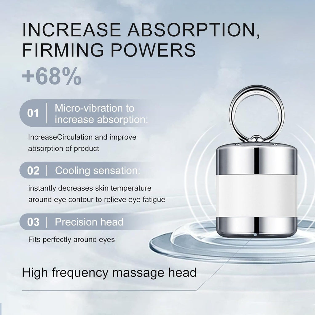 Electric Massage Eye Cream,Firming Eye Moisturizer for Targets Dark Circles