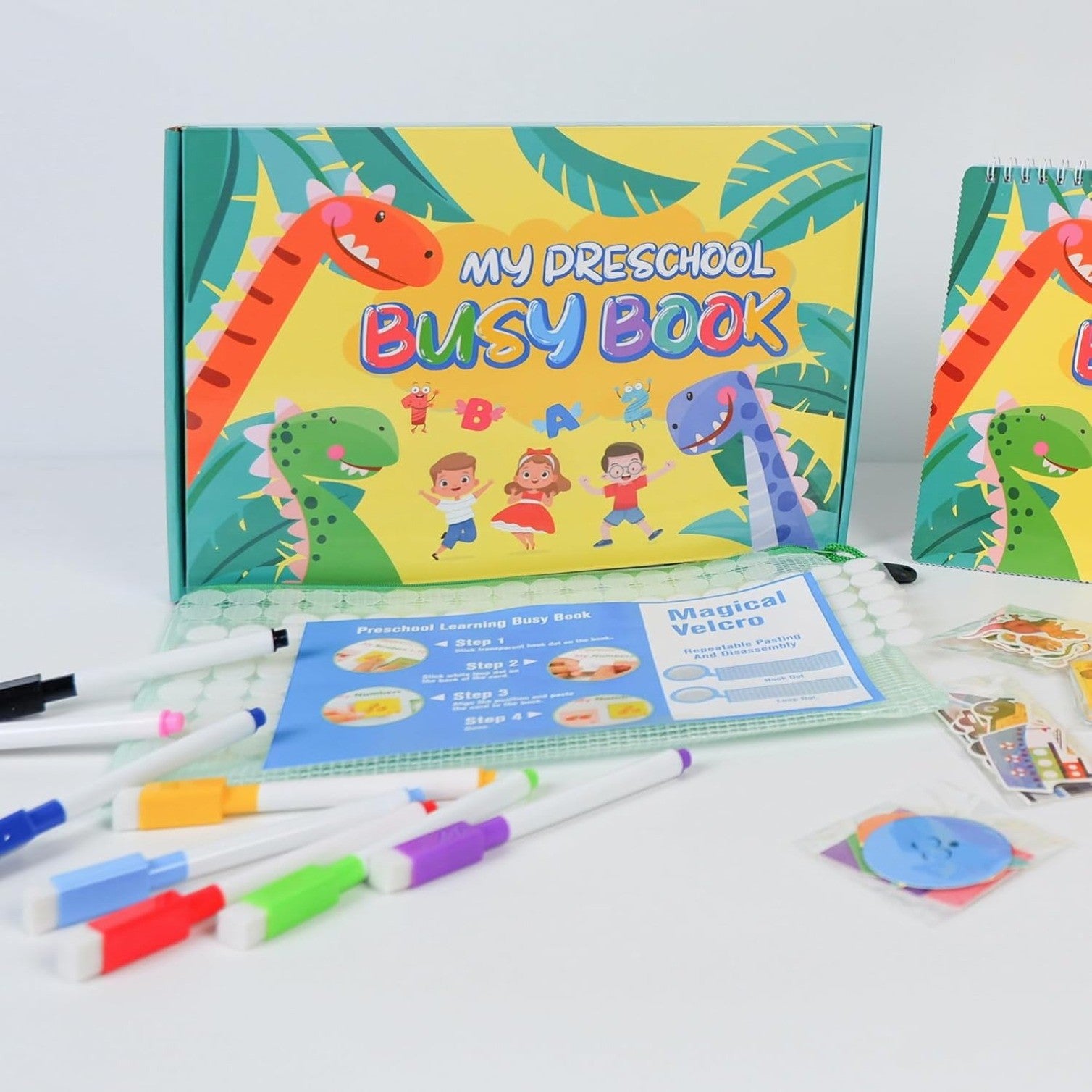 My Preschool Busy Book for 3-8 Years Kids,Preschool Learning Activities Workbook